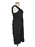 Maggy London Solid Black Cocktail Dress Size 4 - photo 4