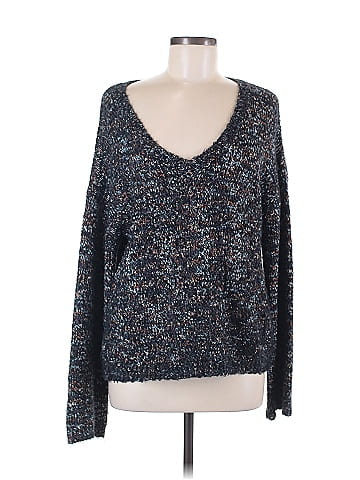 Hem & Thread Pullover Sweater (view 1)