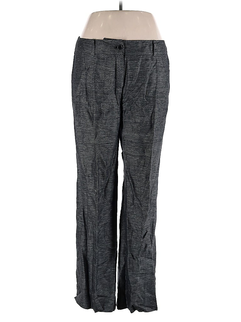 AK Anne Klein Tweed Gray Dress Pants Size 12 - photo 1