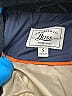 G.H. Bass & Co. 100% Polyester Chevron-herringbone Blue Jacket Size S - photo 3
