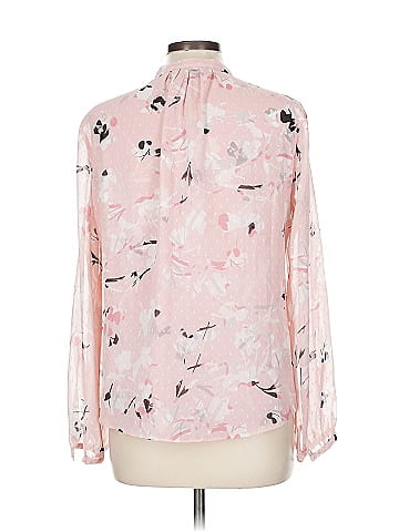 White House Black Market Long Sleeve Blouse (view 2)