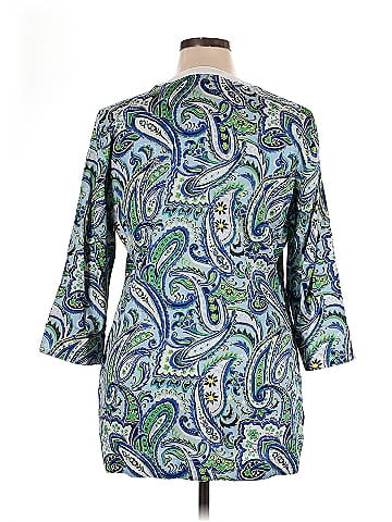 Foxcroft 3/4 Sleeve Blouse (view 2)