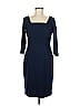 David Meister 100% Polyester Blue Cocktail Dress Size 6 - photo 1