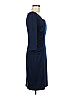 David Meister 100% Polyester Blue Cocktail Dress Size 6 - photo 4