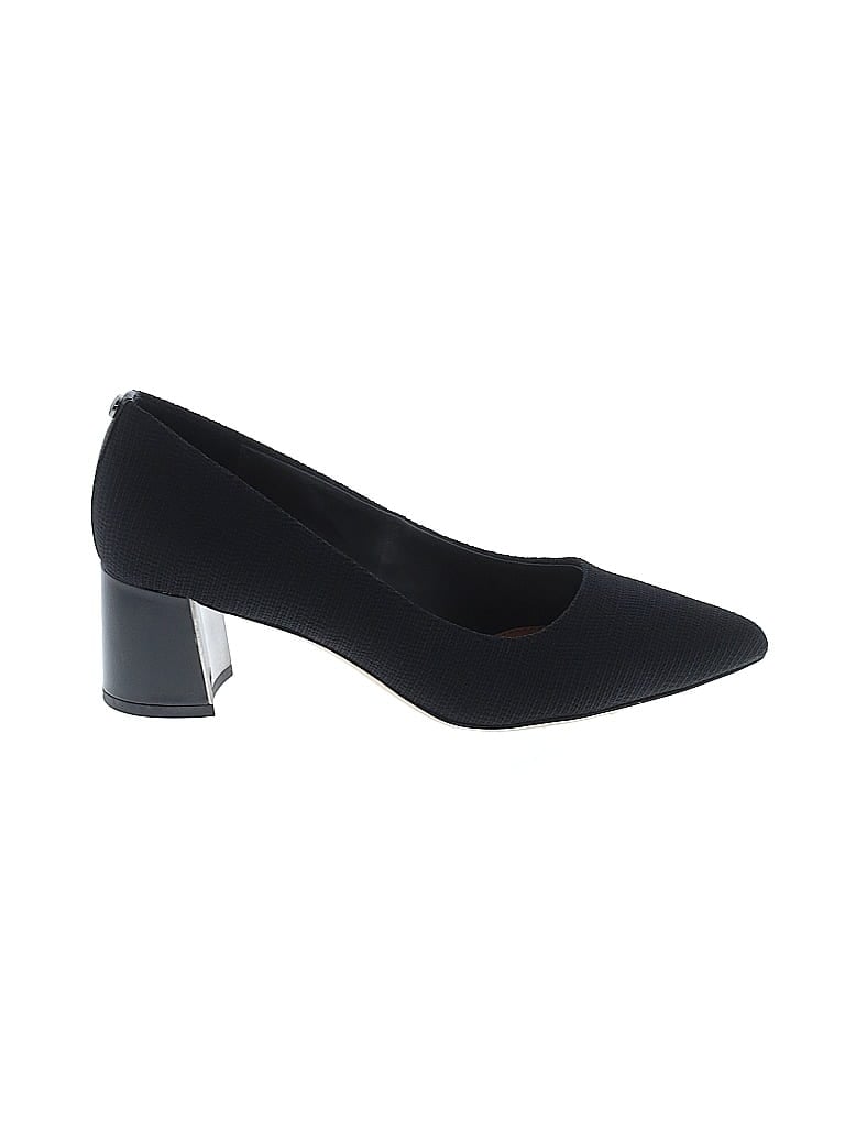 Donald J Pliner 100% Leather Black Heels Size 9 1/2 - photo 1