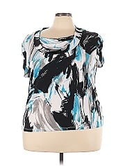 Tahari By Asl Short Sleeve Top