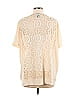 August Silk Ivory Cardigan Size M - photo 2