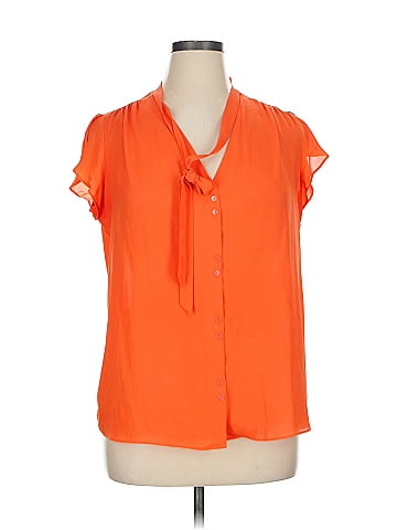 Worthington Short Sleeve Blouse (view 1)