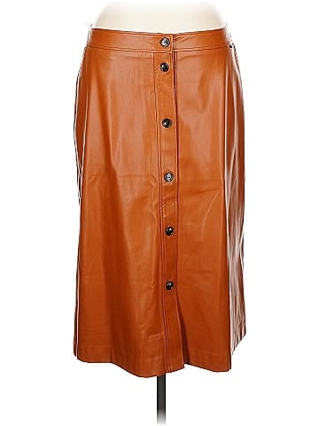 BOSS by HUGO BOSS Faux Leather Skirt (view 1)