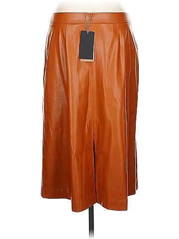 BOSS by HUGO BOSS Faux Leather Skirt (view 2)