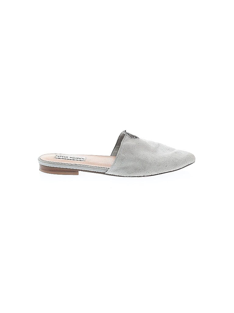 Pre-owned Steve Madden Mule/clog In Gray