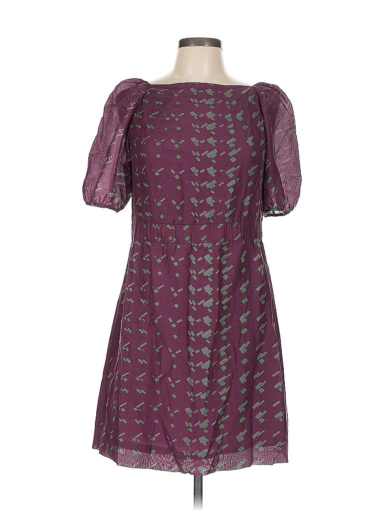 Pre-owned Lauren Moffatt Cocktail Dress In Purple