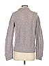 Naadam 100% Cashmere Chevron-herringbone Gray Cashmere Pullover Sweater Size S - photo 2