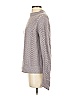 Naadam 100% Cashmere Chevron-herringbone Gray Cashmere Pullover Sweater Size S - photo 5