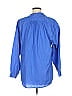 Ralph Lauren 100% Cotton Blue 3/4 Sleeve Blouse Size M - photo 2