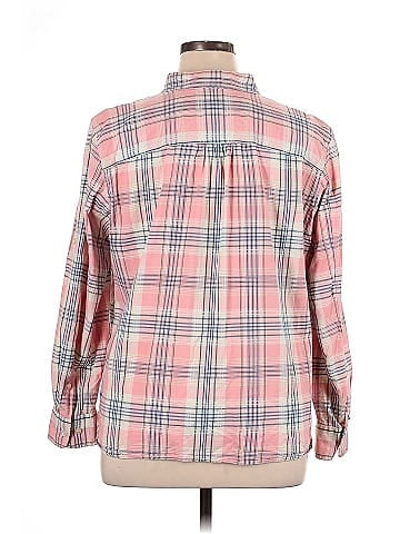 L-RL Lauren Active Ralph Lauren Long Sleeve Button-Down Shirt (view 2)