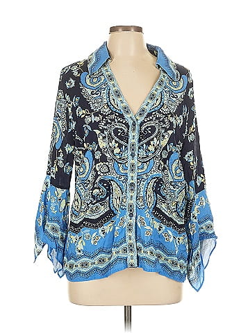 Boston Proper 3/4 Sleeve Blouse (view 1)