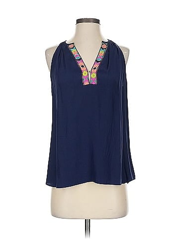 Alice & Trixie Sleeveless Silk Top (view 1)