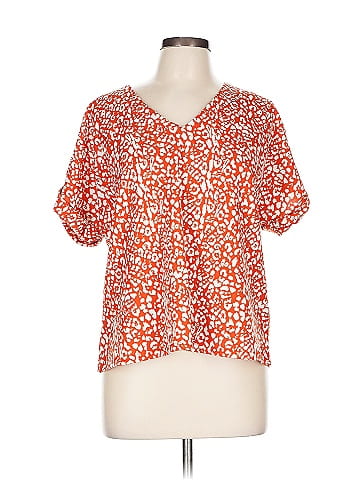 MELLODAY Short Sleeve Blouse (view 1)