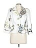 Alberto Makali Floral White Blazer Size 10 - photo 1