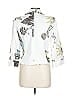 Alberto Makali Floral White Blazer Size 10 - photo 2