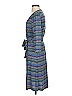 Tahari by ASL Stripes Gray Casual Dress Size 4 - photo 5
