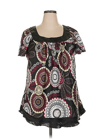 Lane Bryant Short Sleeve Blouse (view 1)