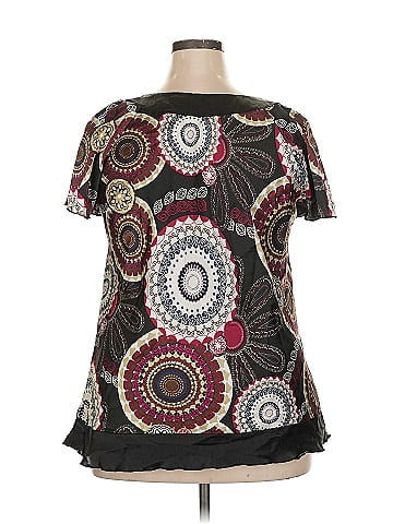 Lane Bryant Short Sleeve Blouse (view 2)