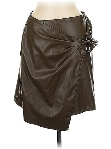 Bailey 44 Faux Leather Skirt (view 1)