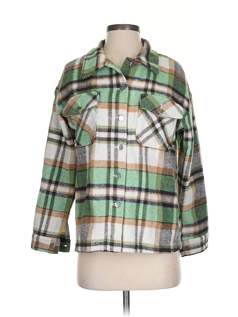 Pre-owned Unbranded Jacket In Green