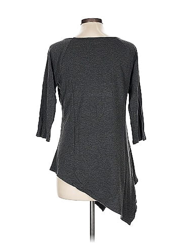 Joan Vass 3/4 Sleeve T-Shirt (view 2)
