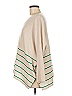 White + Warren 100% Cashmere Stripes Tan Poncho Size M - photo 5