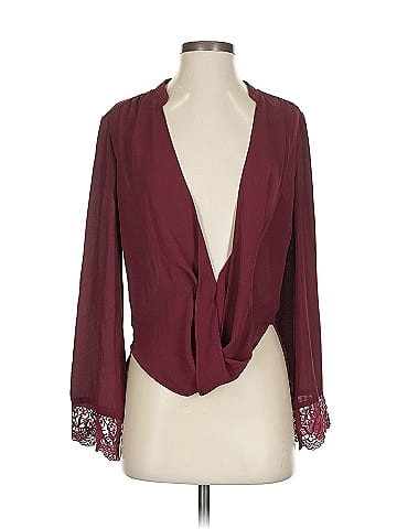 Jealous Tomato 3/4 Sleeve Blouse (view 1)