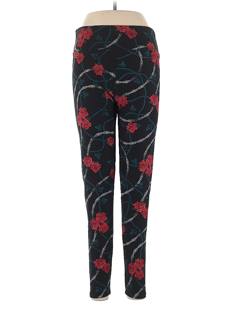 Pre-owned Lularoe Active Pants In Black