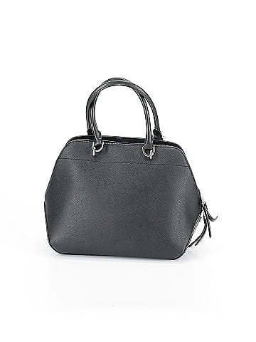 Calvin Klein Leather Satchel (view 2)