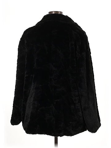 Shein Curve Faux Fur Jacket (view 2)