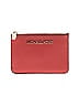 MICHAEL Michael Kors Red Orange Leather Card Holder One size - photo 1