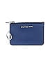 MICHAEL Michael Kors Blue Leather Card Holder One size - photo 1