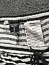 Volcom 100% Viscose Stripes Silver Shorts Size 12 - photo 3