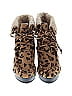 Herstyle Animal Print Brown Tan Ankle Boots Size 9 - photo 2