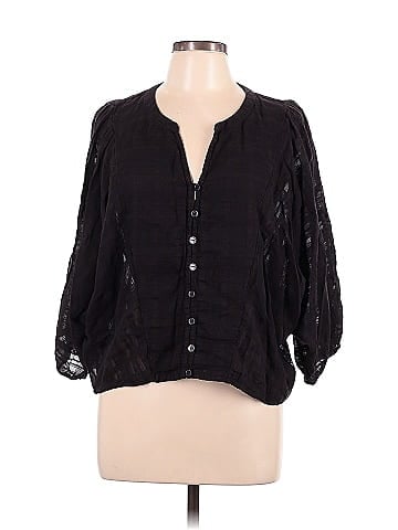 Sanctuary 3/4 Sleeve Blouse (view 1)