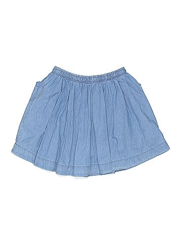 Mini Boden Denim Skirt (view 2)