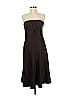 Ann Taylor Solid Brown Cocktail Dress Size 6 - photo 1