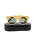 Komono Solid Color Block Yellow Tan Sunglasses One size - photo 2