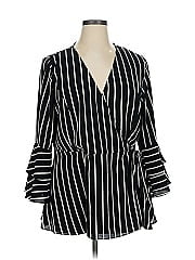 City Chic 3/4 Sleeve Blouse