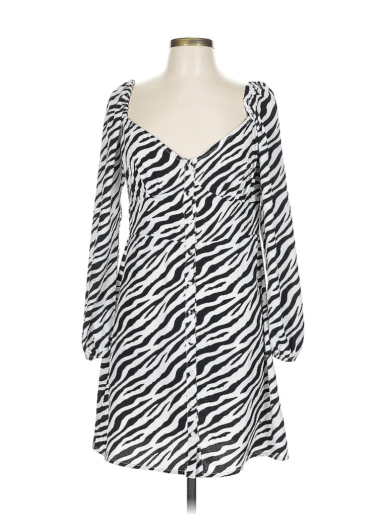 Pre-owned Emory Park Casual Dress In White