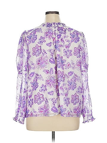 Ann Taylor LOFT 3/4 Sleeve Blouse (view 2)