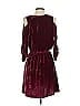 Hale Bob Burgundy Cocktail Dress Size S - photo 2