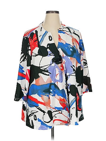 Ali Miles 3/4 Sleeve Blouse (view 1)
