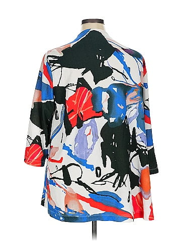 Ali Miles 3/4 Sleeve Blouse (view 2)